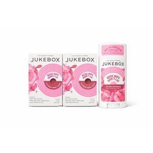 Dr Squatch Jukebox Rose Hips Don't Lie Soap 4.5‎ oz 2 + Deodorant 2.65 oz Set